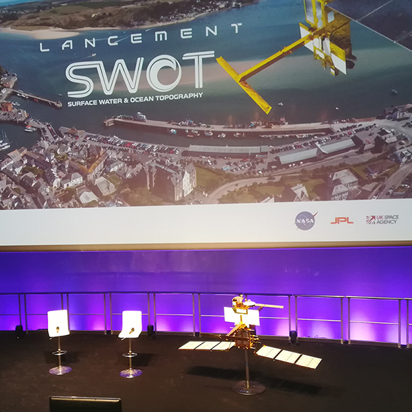 SWOT satellite launch
